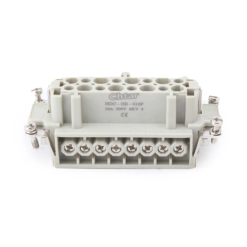 M/F 16 பின் இன்செர்ட் ஹெவி டியூட்டி கனெக்டர்